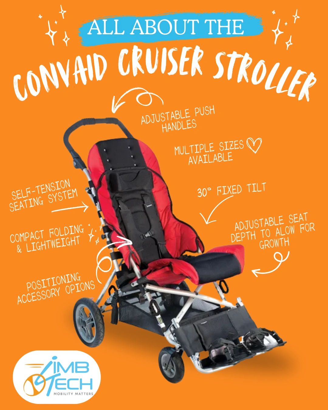Meet the Convaid Cruiser Stroller A GameChanger for OnTheGo